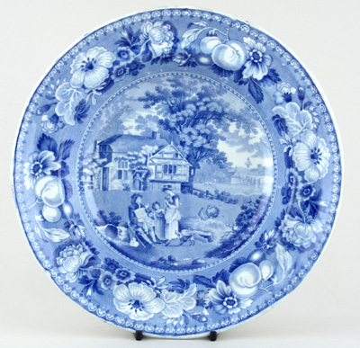 Soup Plate Vale House c1825